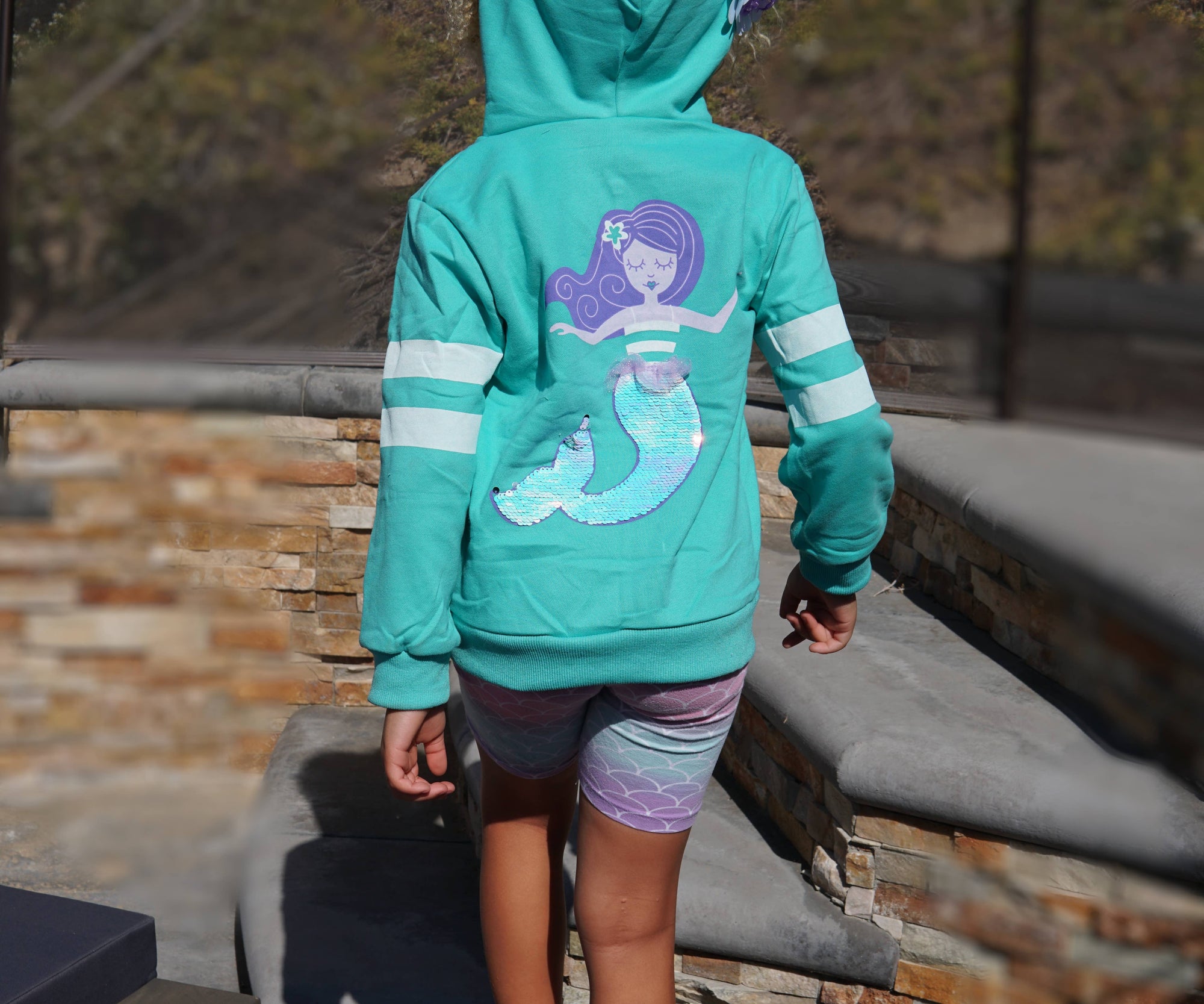 Mermaid Sequin 3D Hoodie