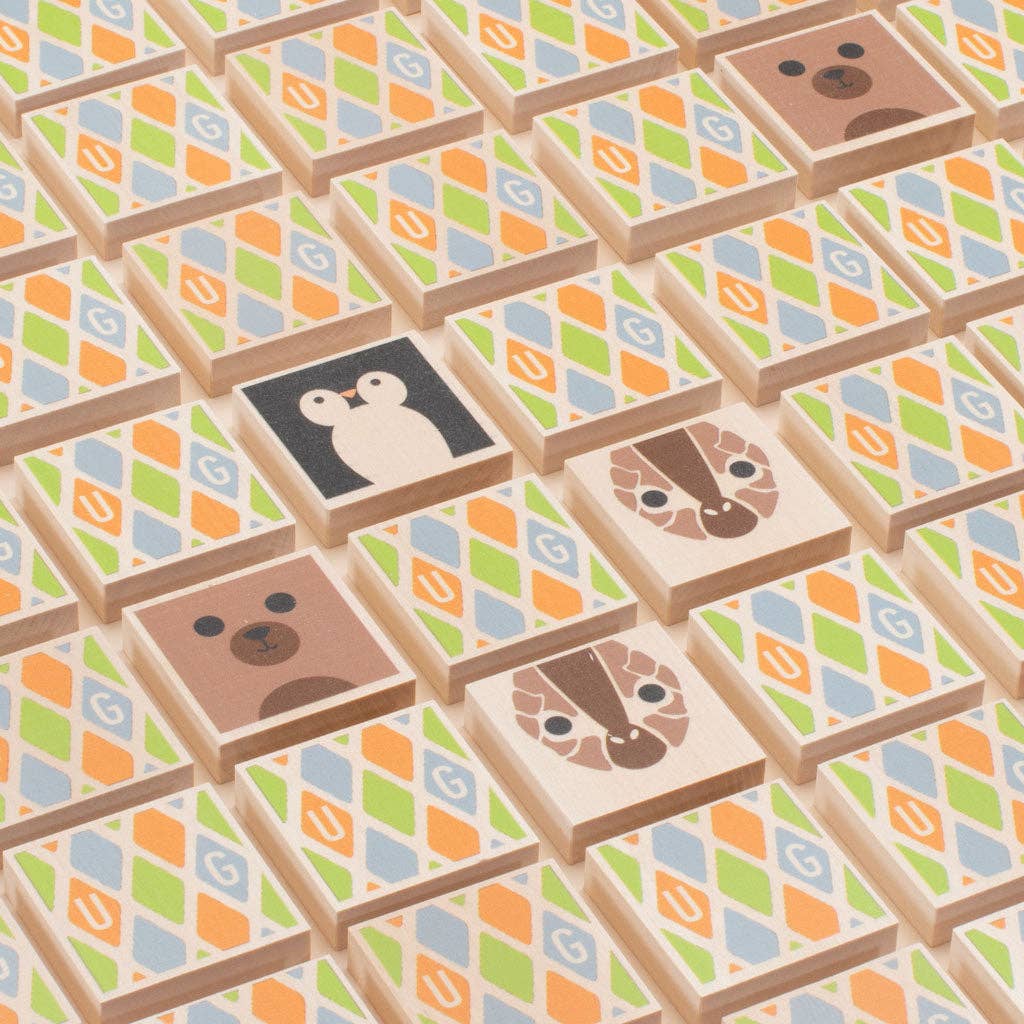 Uncle Goose Cubelings Memory Game