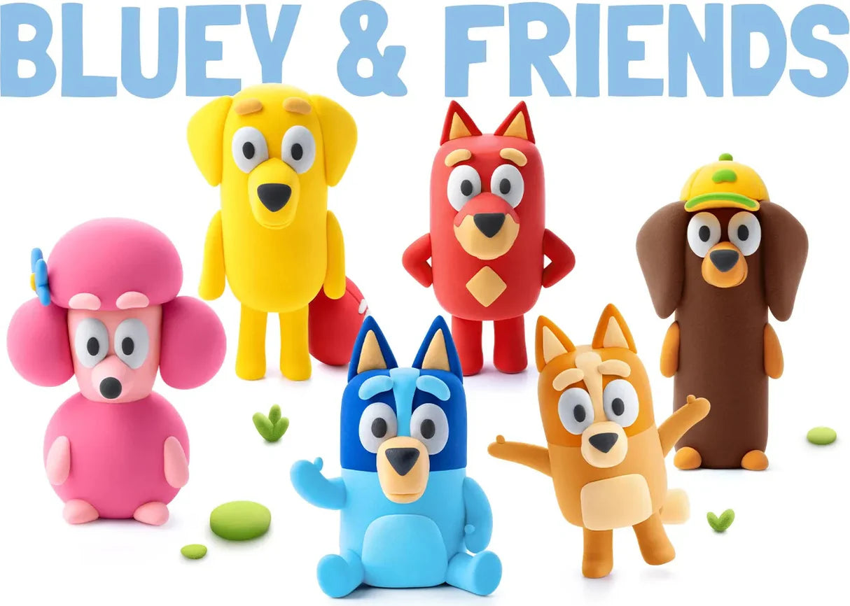 Hey Clay Bluey & Friends