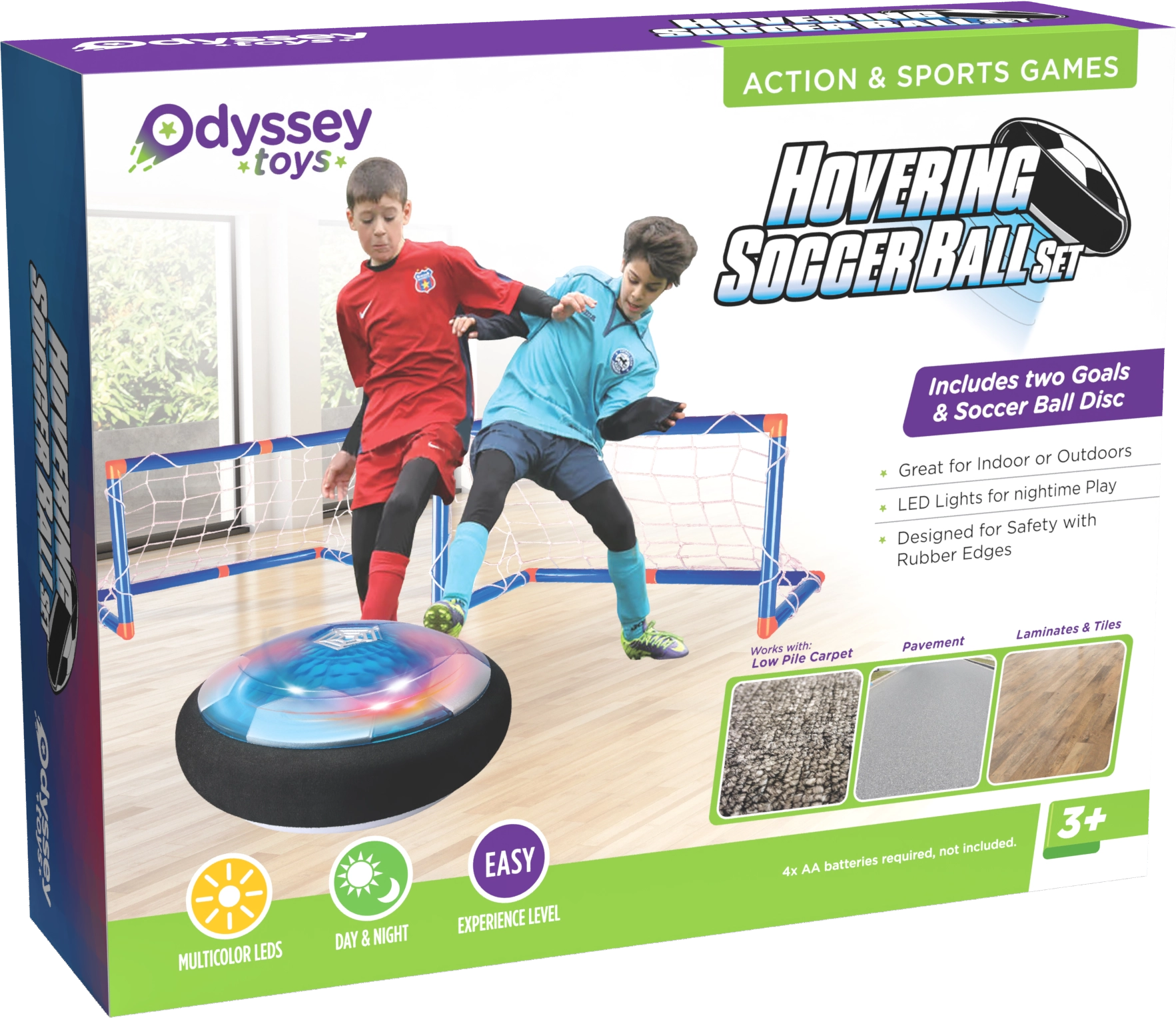 Hovering Soccer Ball Set For Kids | Floating Led Soccer Ball