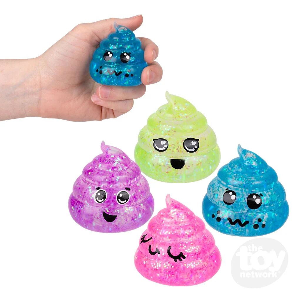 2.5" Squeezy Sugar Poo Squish
