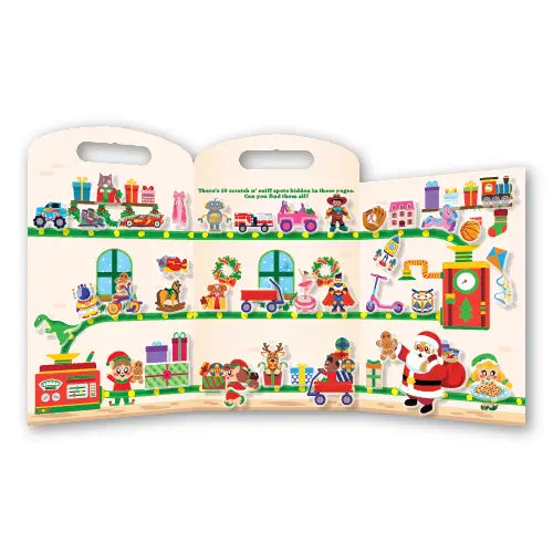 Holiday Sticker Magic - Santa's Workshop