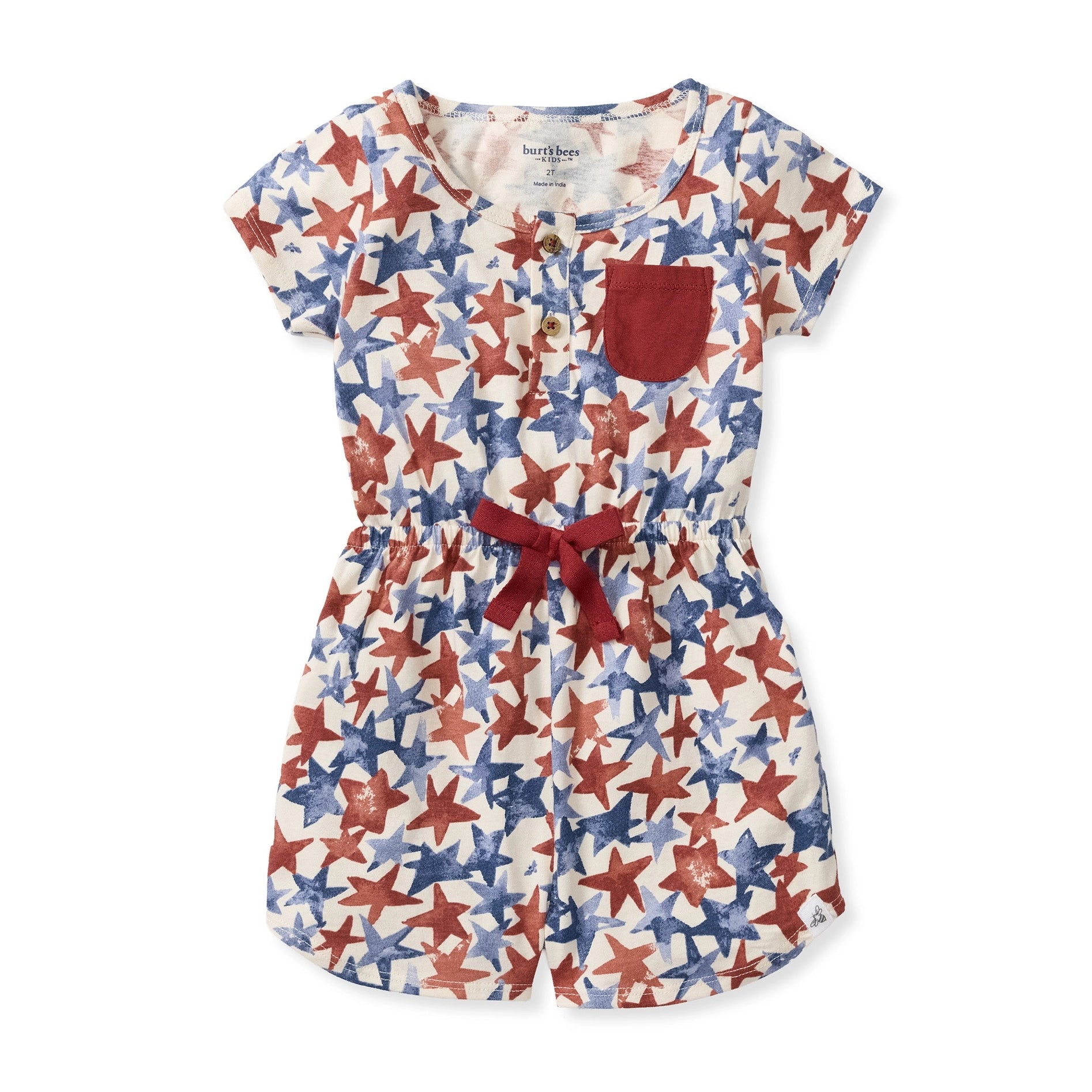 Burt's Bees American Stars Girl Romper