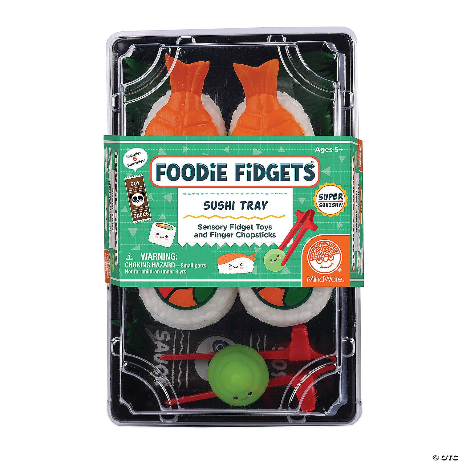 Foodie Fidgets Sushi Tray