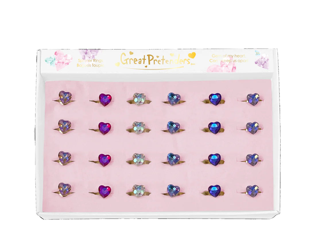 Gem of My Heart Spinner Ring