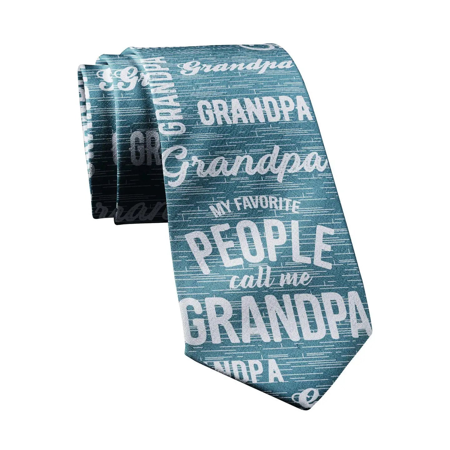 My Favorite People Call Me Grandpa Neck Tie