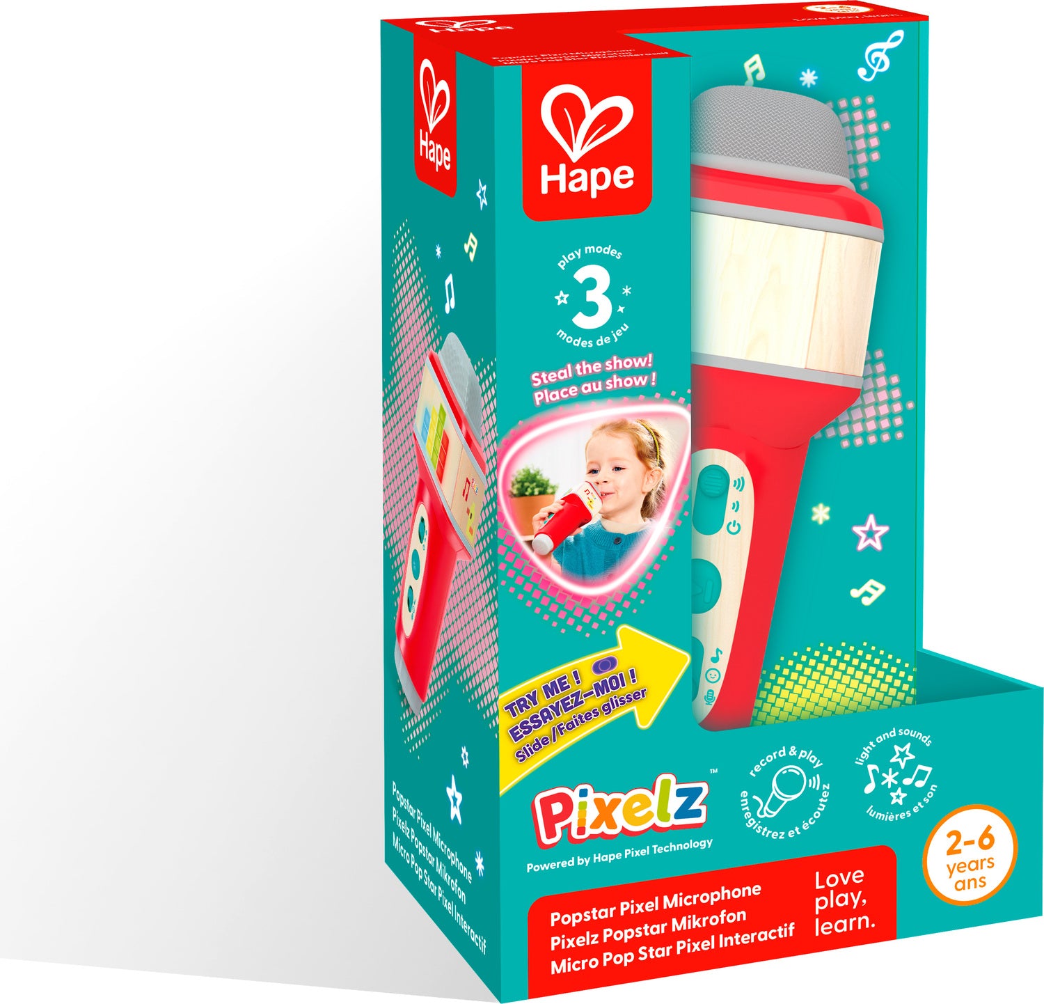 Hape Popstar Pixel Microphone