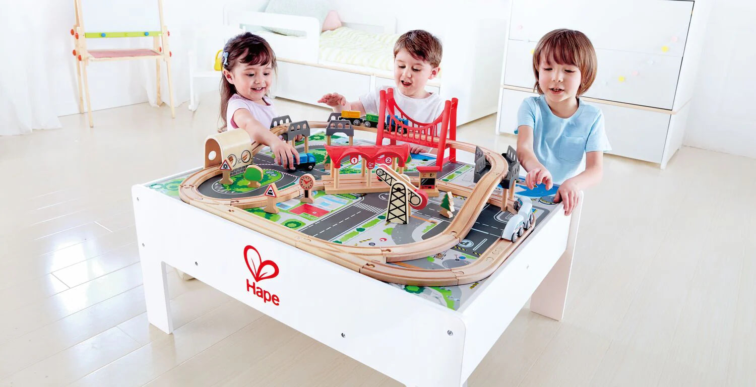 Hape Reversible Train Storage Table