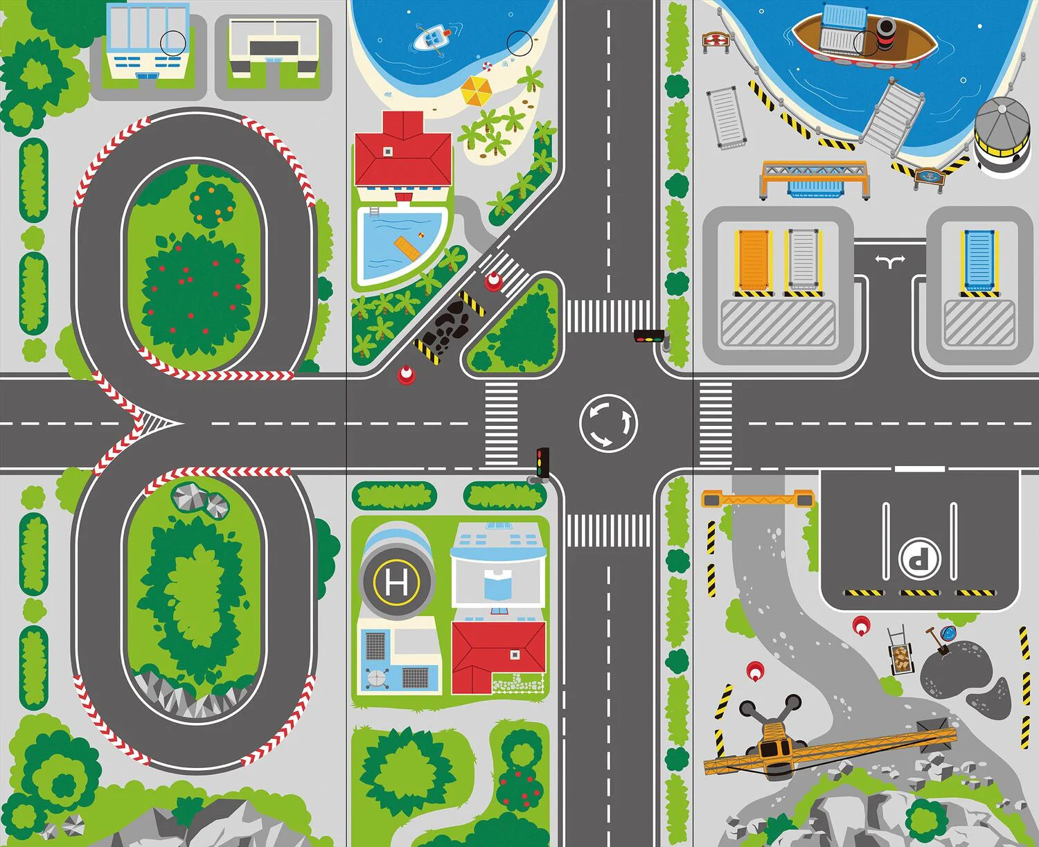 Hape Reversible Train Storage Table