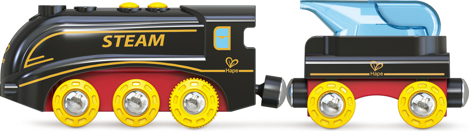 Hape Steam & Whistle Train Set