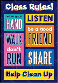 Eureka Class Rules Poster