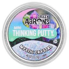 Crazy Aarons Thinking Putty Mystic Crystal 2" Mini Tins