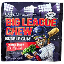 Big League Chew Bubble Gum, Outta Here Original