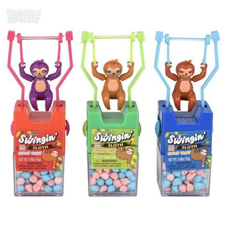 Swingin' Sloth Chewy Candy Dispenser