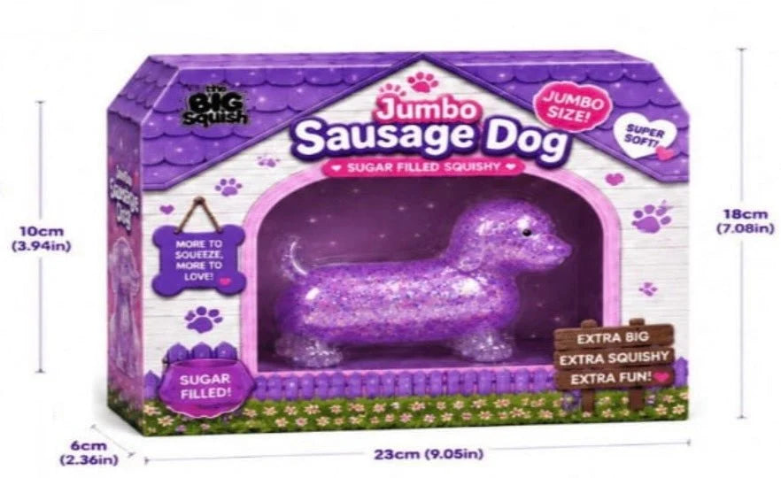 Jumbo Sausage Dog Squish