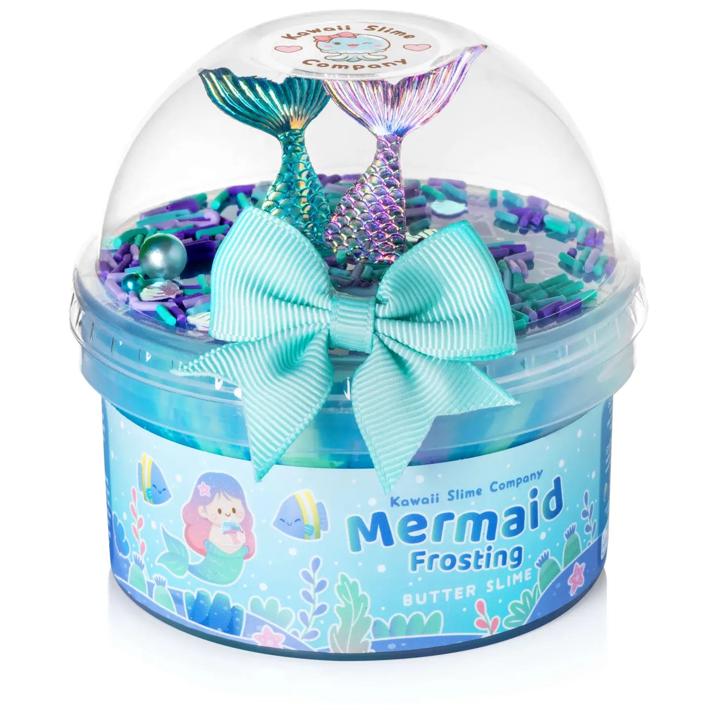 Kawaii Slime - Mermaid Frosting Butter Signature Dome Slime