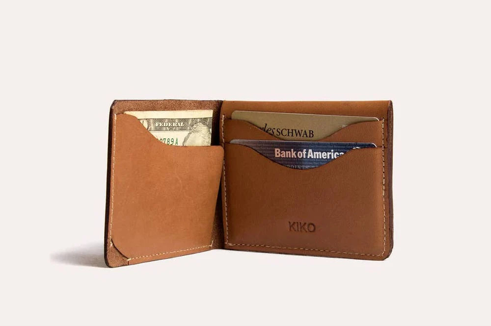 Brown Leather Wallet - Grandpa Store & More