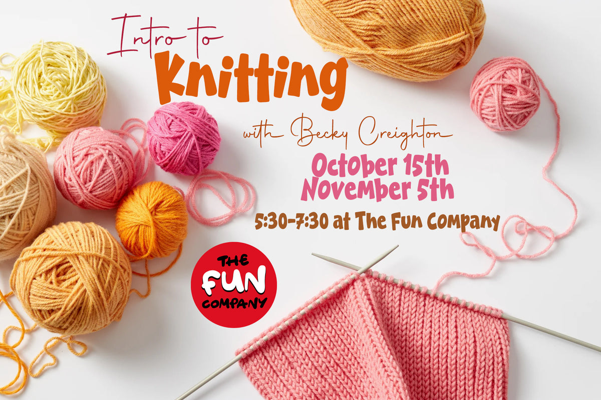 11/5 Intro to Knitting Class
