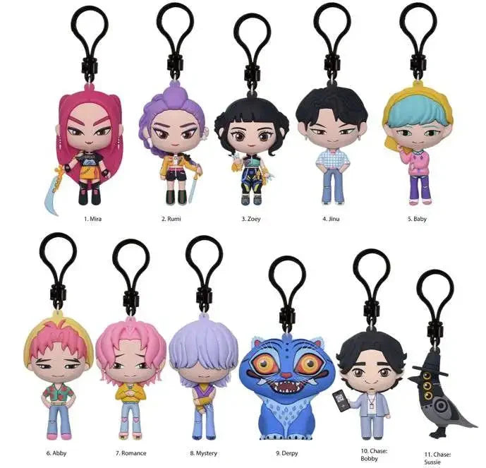 KPop Demon Hunters Collectible Keychain Blind Bag