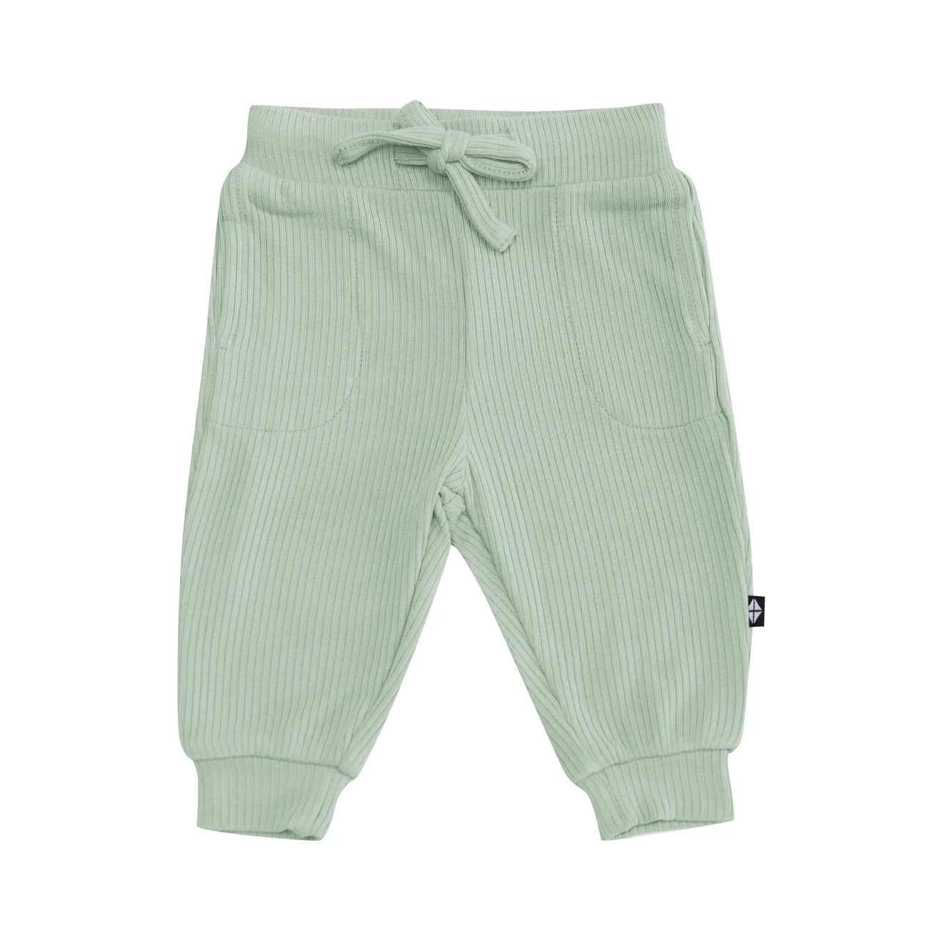 Kyte Baby Ribbed Jogger Pant in Thyme