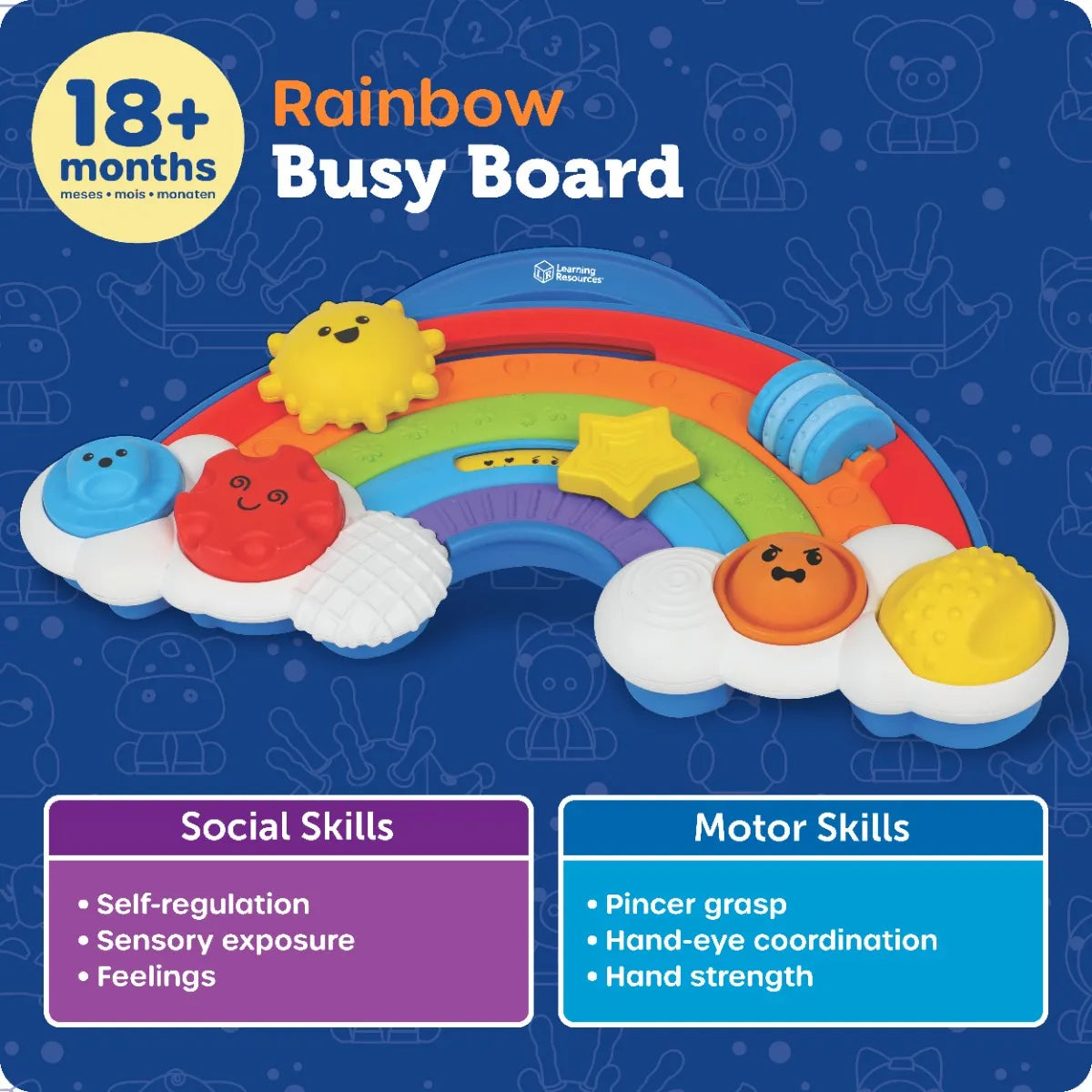 Rainbow Busy Board