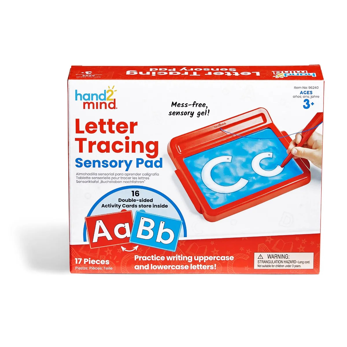 Letter Tracing Sensory Pad