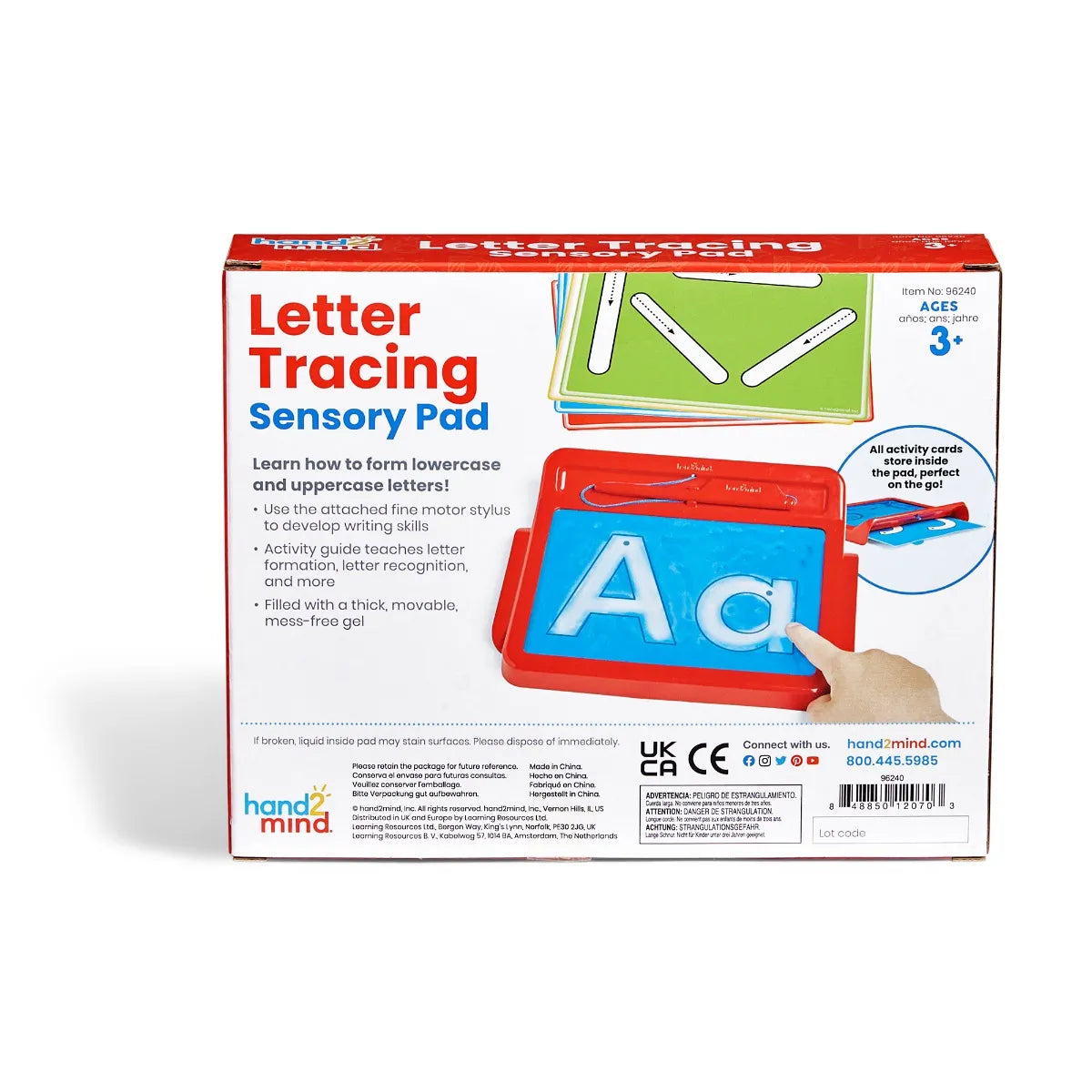 Letter Tracing Sensory Pad