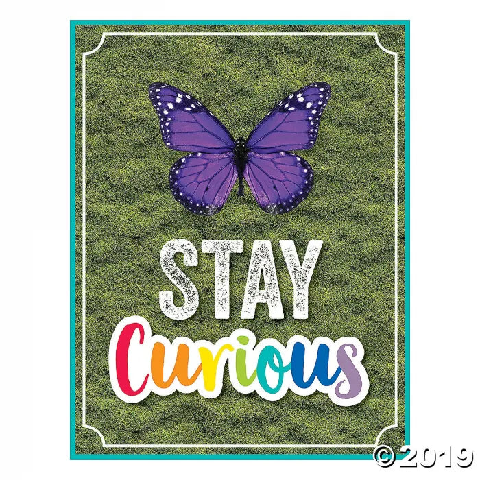 Woodland Whimsy Stay Curious Chart