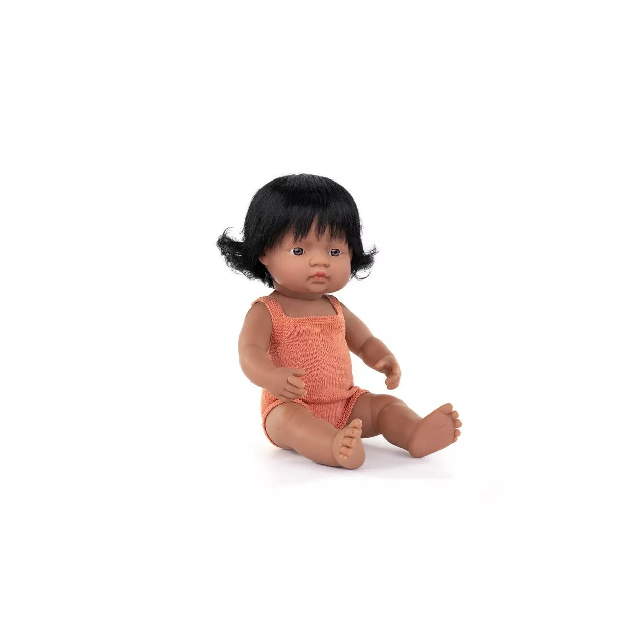 Miniland Diversity Doll - Spanish Girl with Black Hair