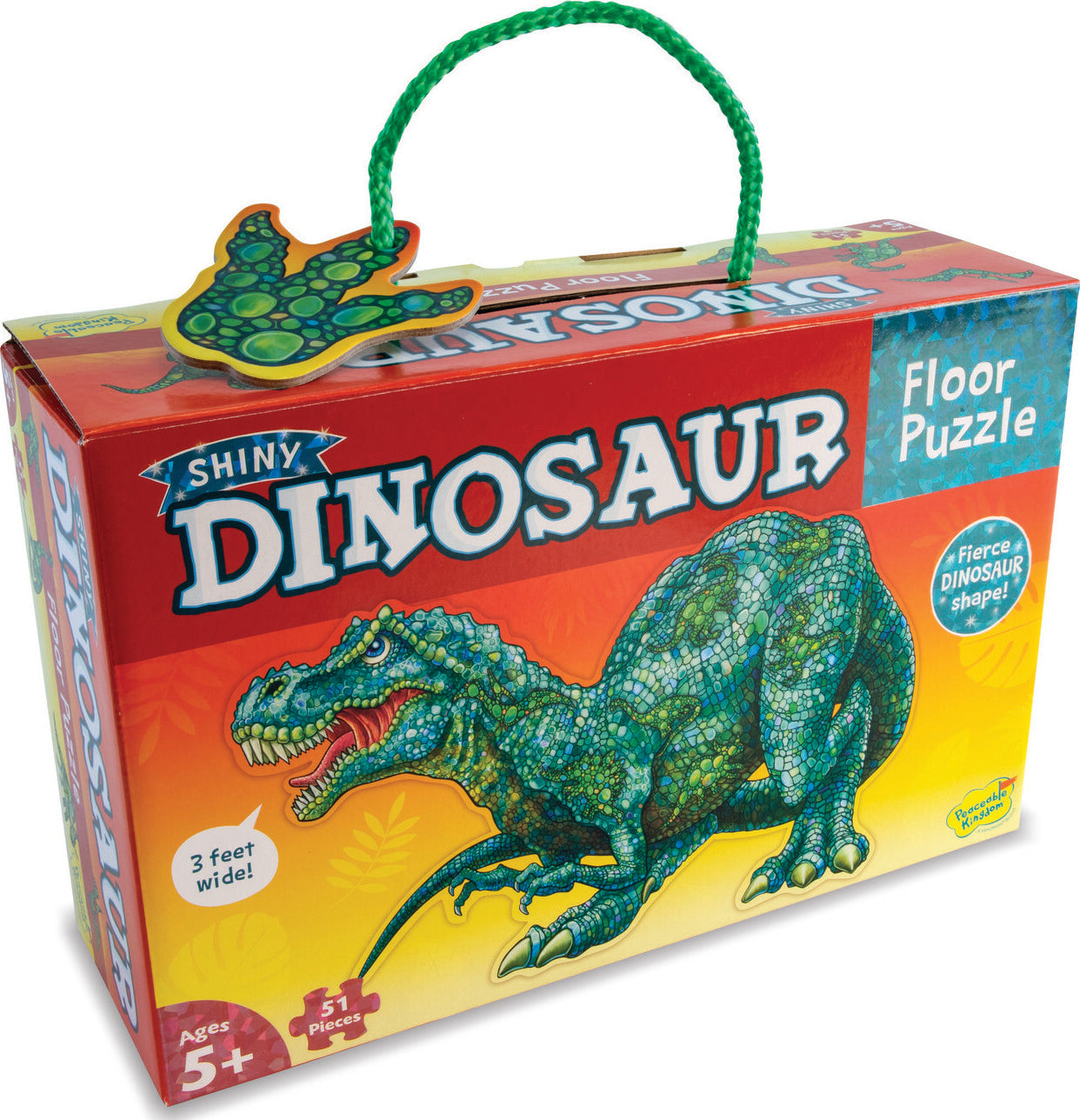 Shiny Dinosaur 51 Piece Floor Puzzle