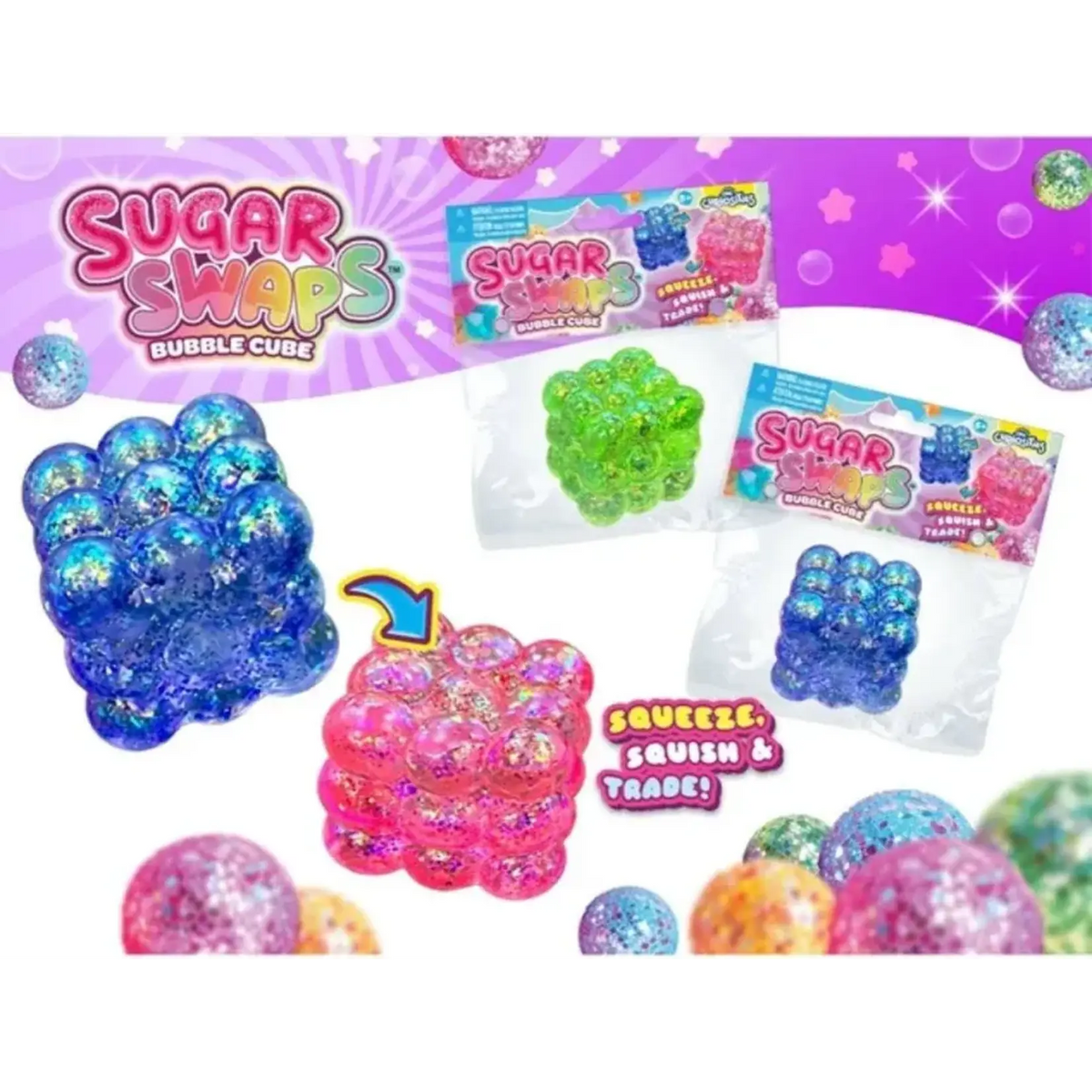 ORB ™ Sugar Swaps Bubble Cube