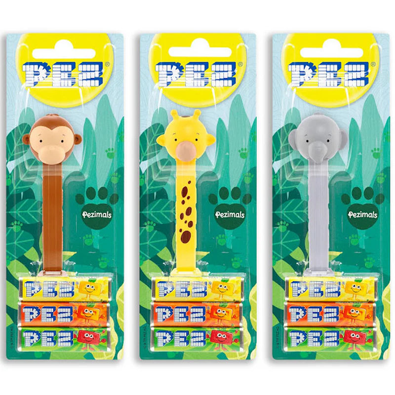 Pezimals Pez Candy Dispenser with 3 Candy Packs
