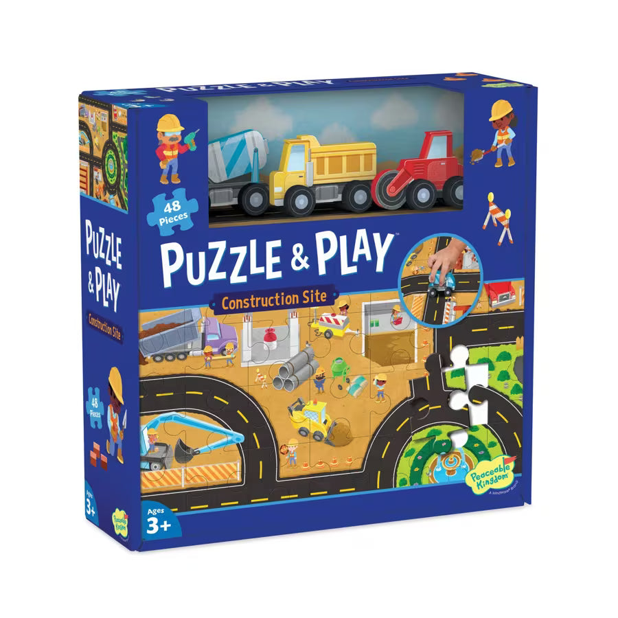 Puzzle & Play: Construction Site