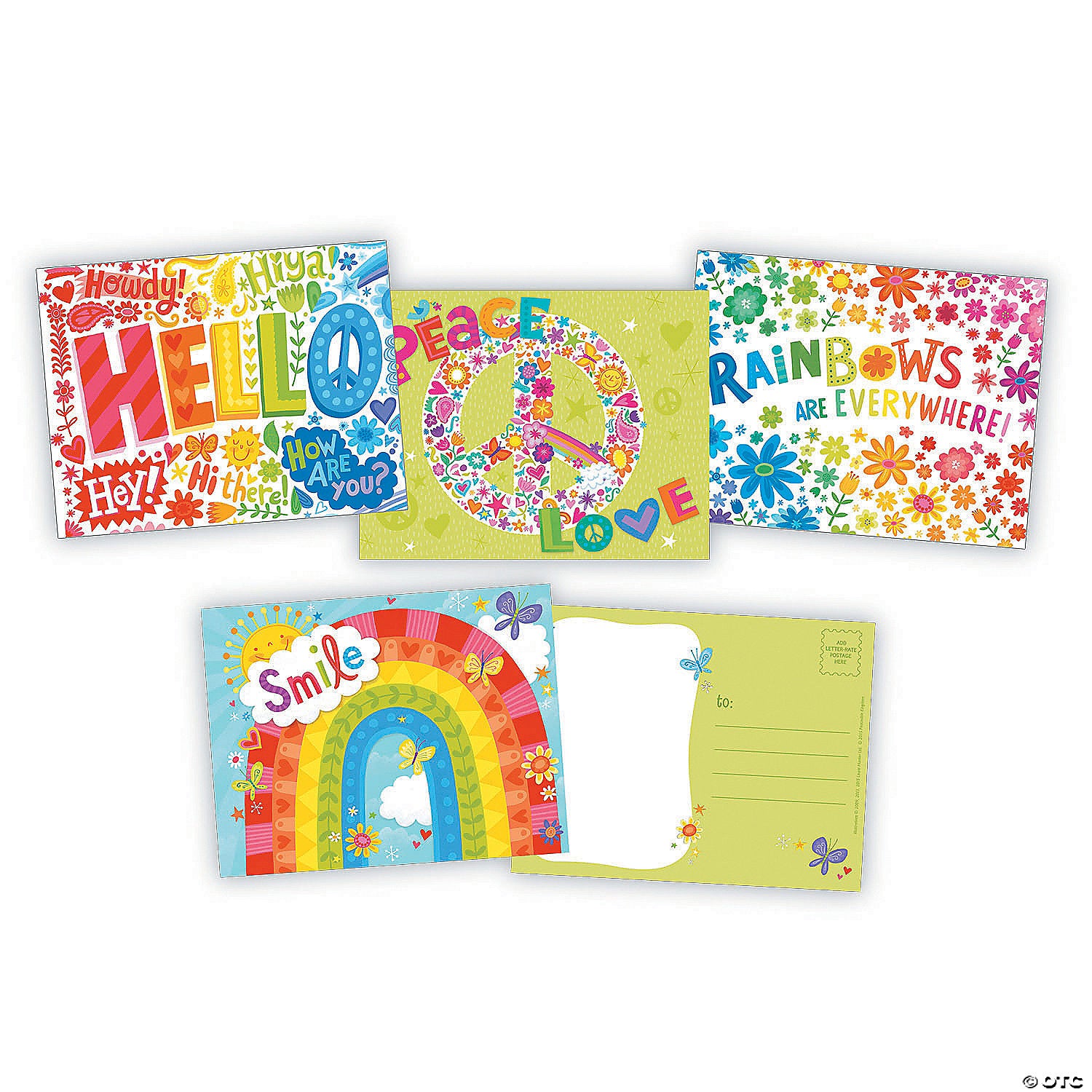 Rainbow Postcards