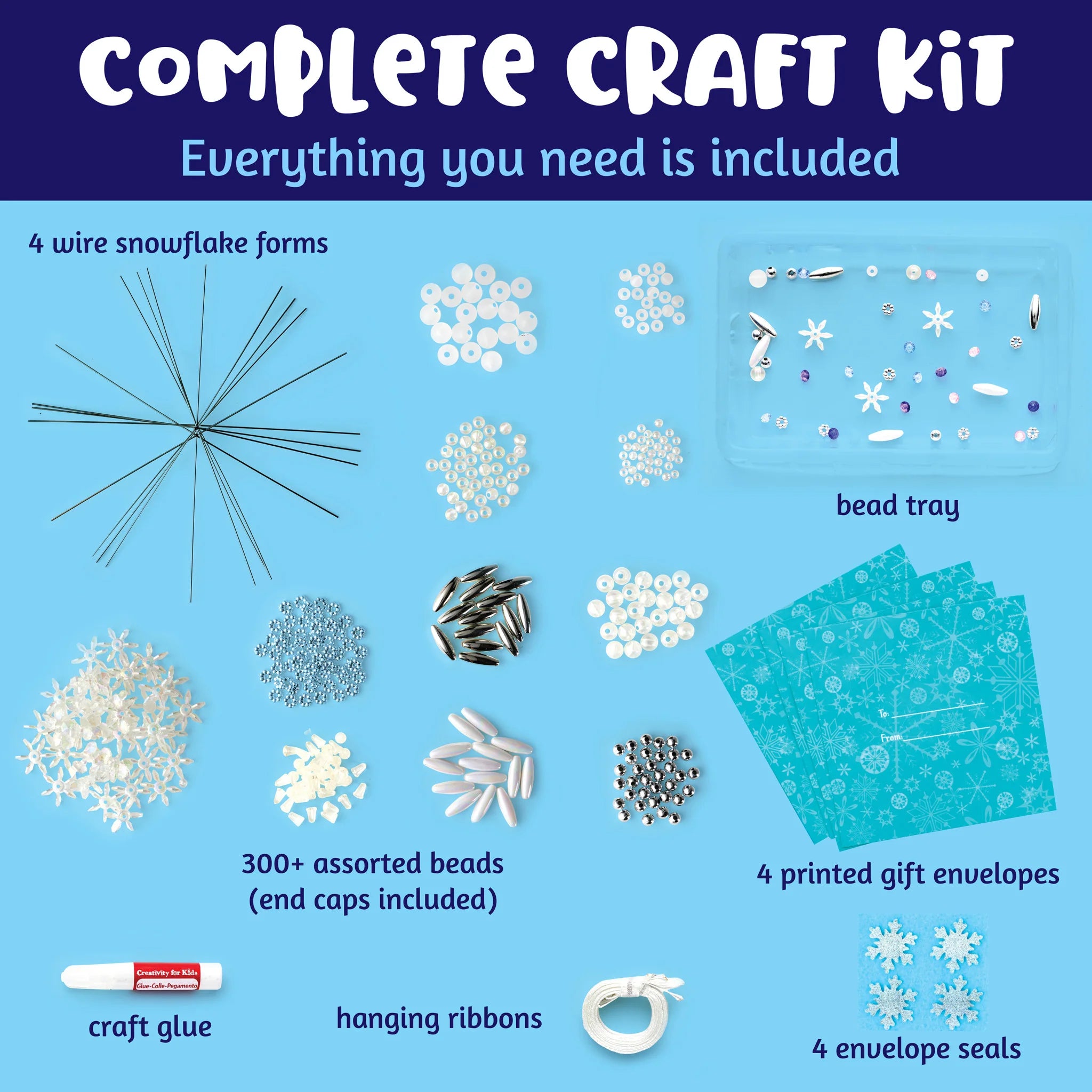 Beaded Snowflake Ornaments