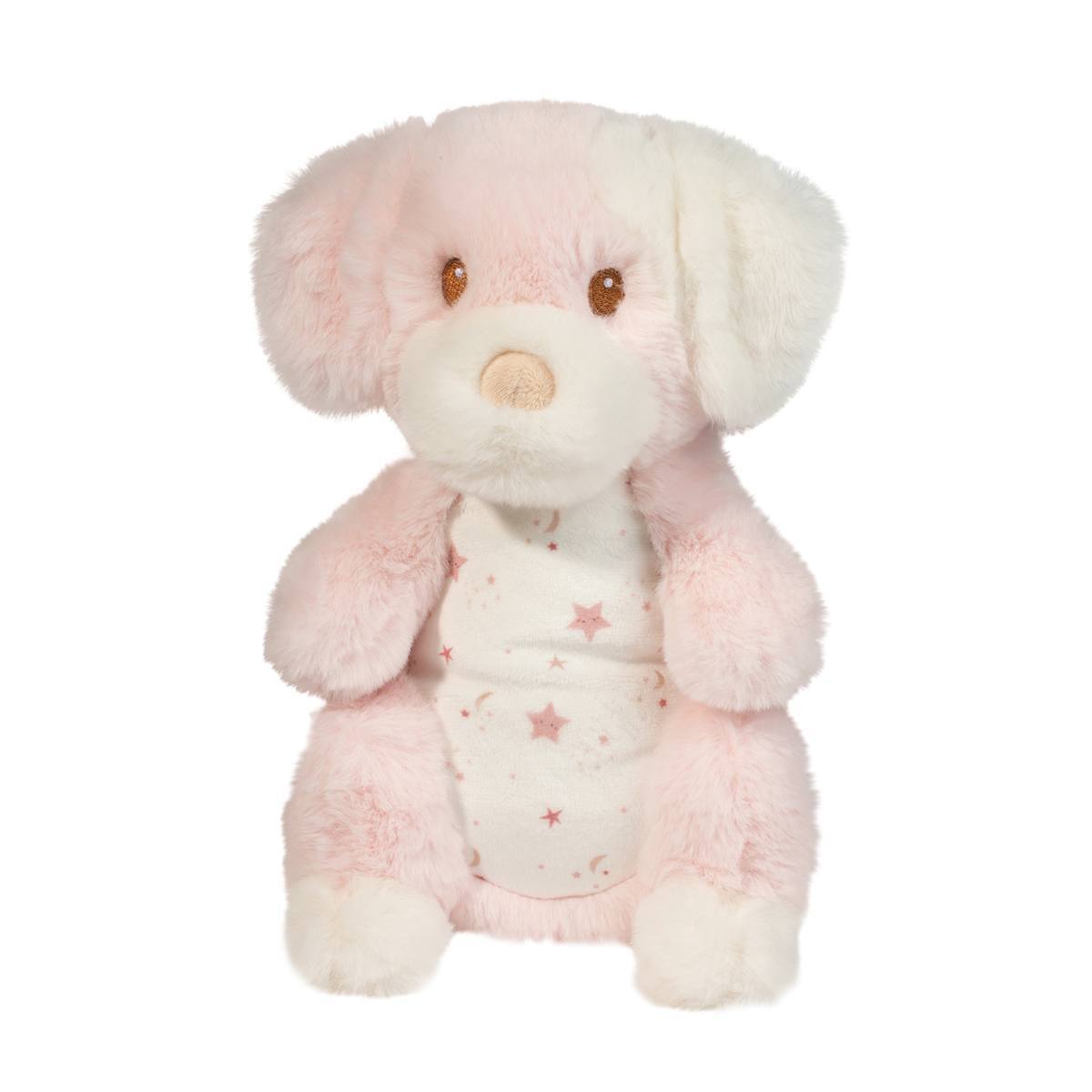 Rosy Cream Puppy Chime Plush