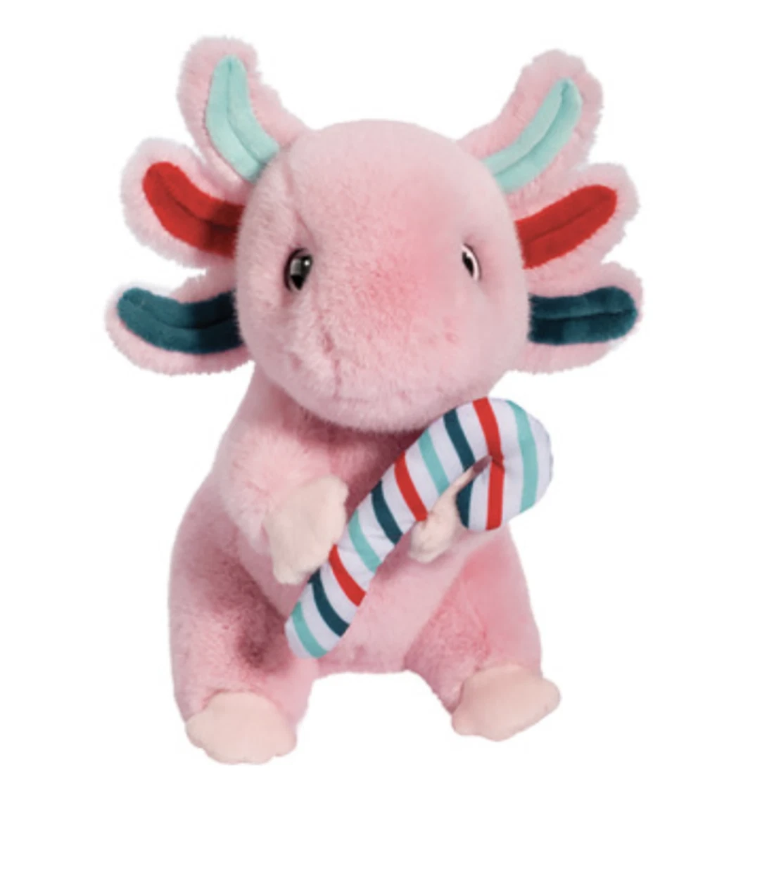 Holiday Axolotl Plus with Candy Cane
