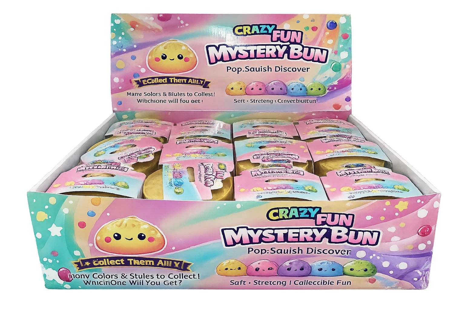 Glow in the Dark Crazy Fun Mystery Bun