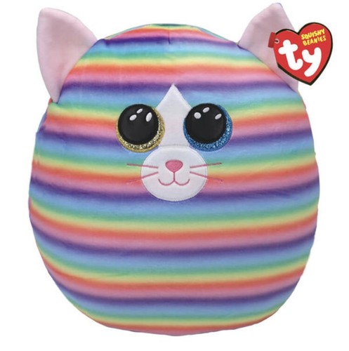 Ty Squish - Heather Cat 10"