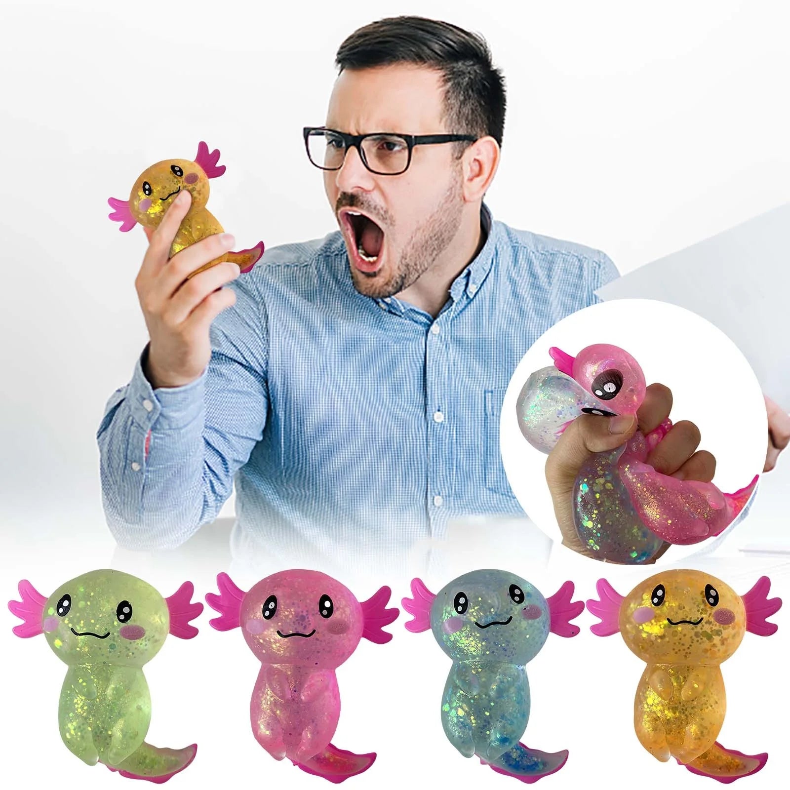 Mega Sparklee Axolotl