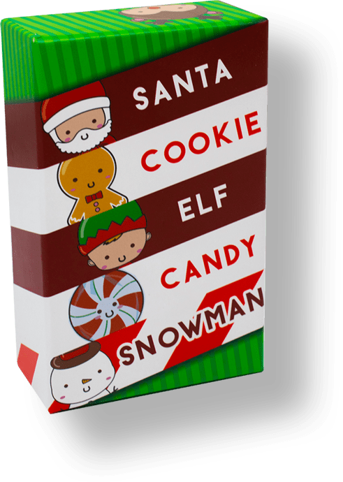 Santa Cookie Elf Candy Snowman