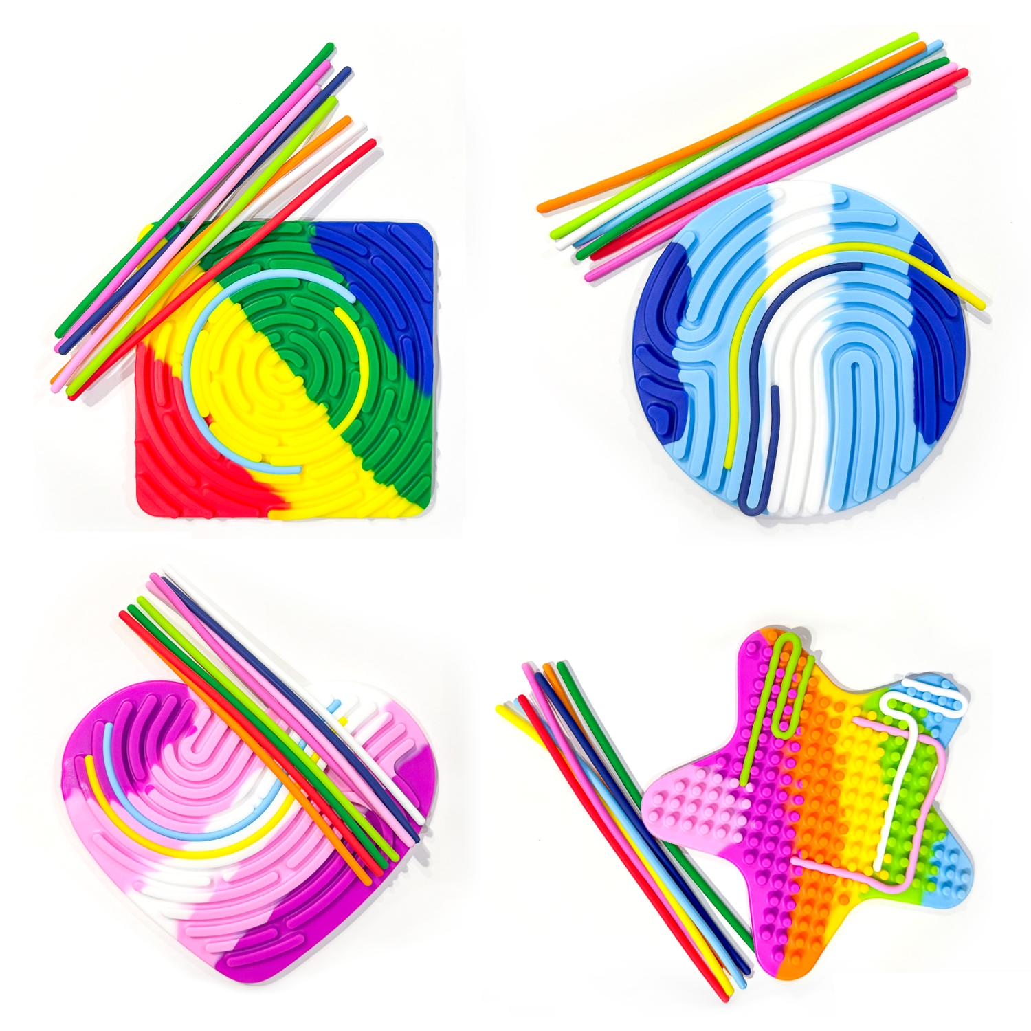 Silly Tubes Silicone Sensory Toy