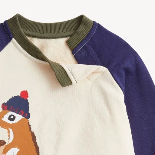 Magnetic Me Squirrel Graphic Long Sleeve Top & Jogger
