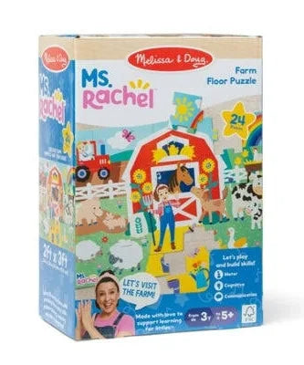 Melissa & Doug Ms. Rachel Farm Floor Puzzle - 24 Pieces
