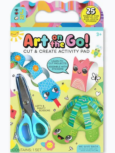 Art On The Go! Cut & Create Activity Pad