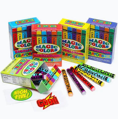 Bubblegum Crayons