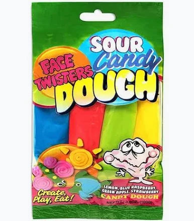 Face Twisters Sour Candy Dough