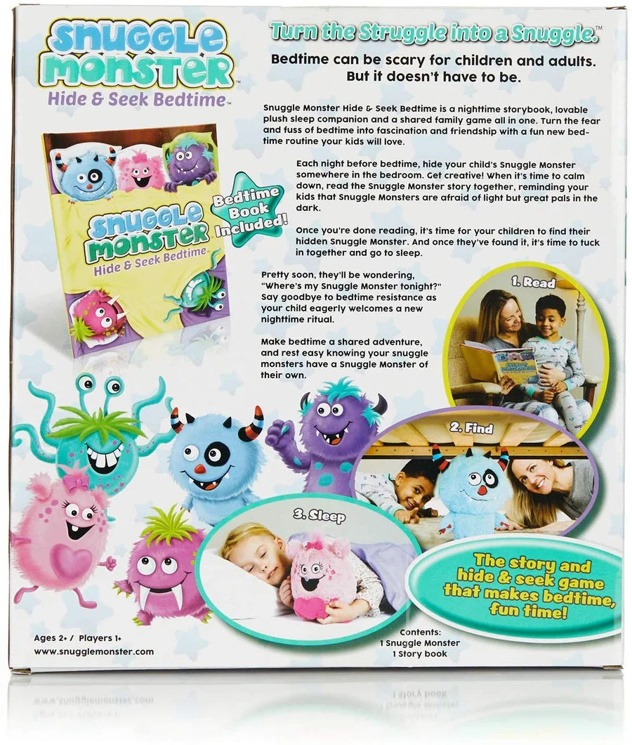 Snuggle Monster Hide & Seek Bedtime - Purple Monster