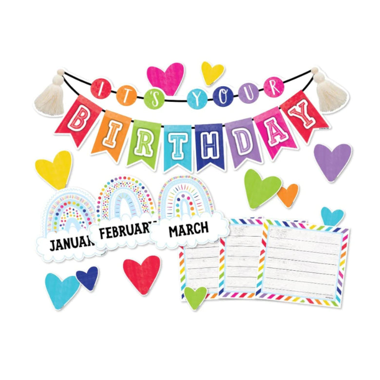 Sprinkle Kindness - Birthday Bulletin Board Set by Schoolgirl Style