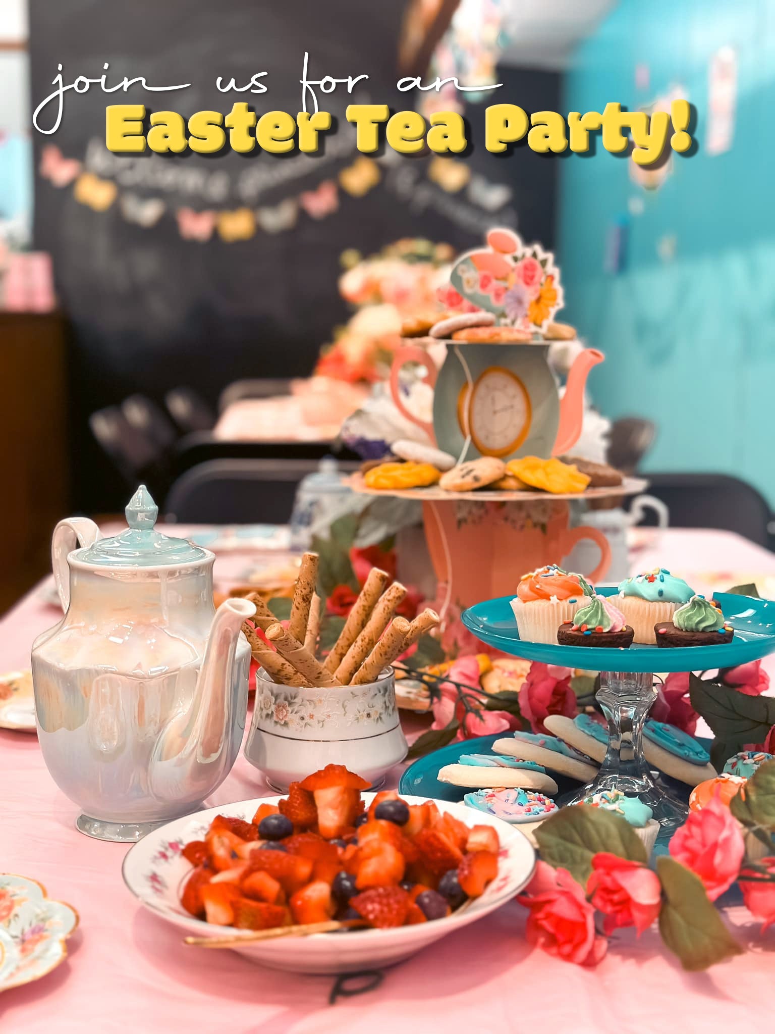 3/22 Easter Tea Party in Bellefontaine